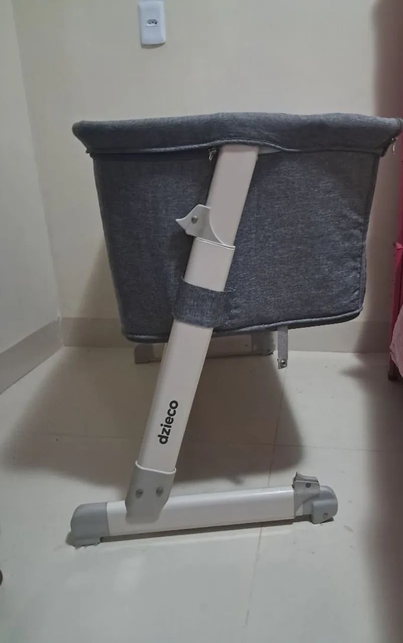 Berço portatil aclopado cama galzerano - Foto 3