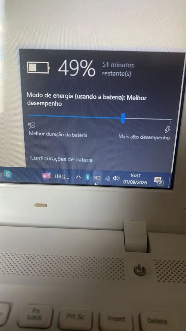 Notebook Samsung NP270E4E - (Celeron) - Branco - Foto 4