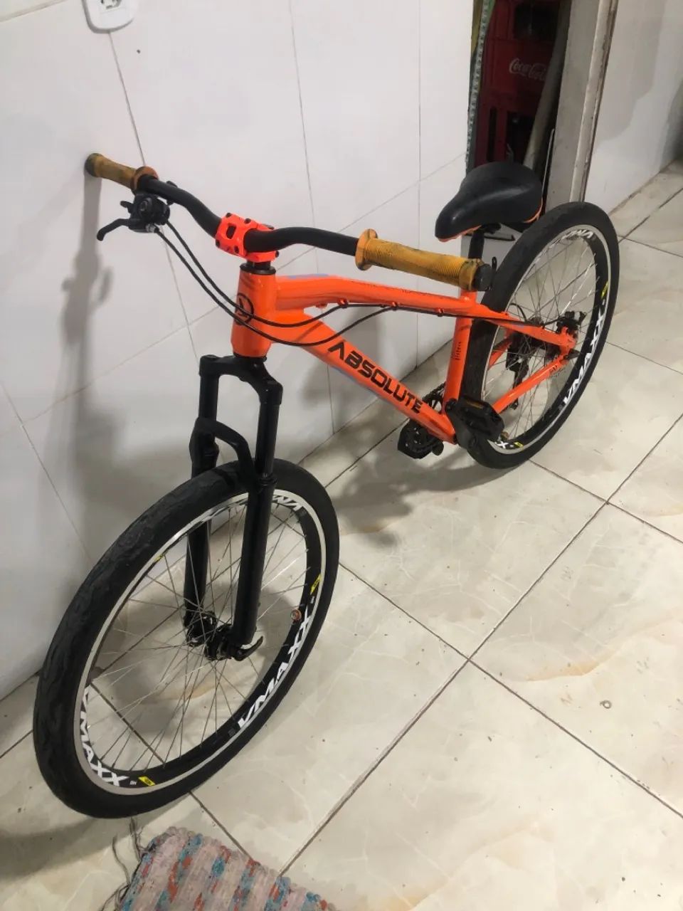 Bicicleta Absolute Brutus Laranja