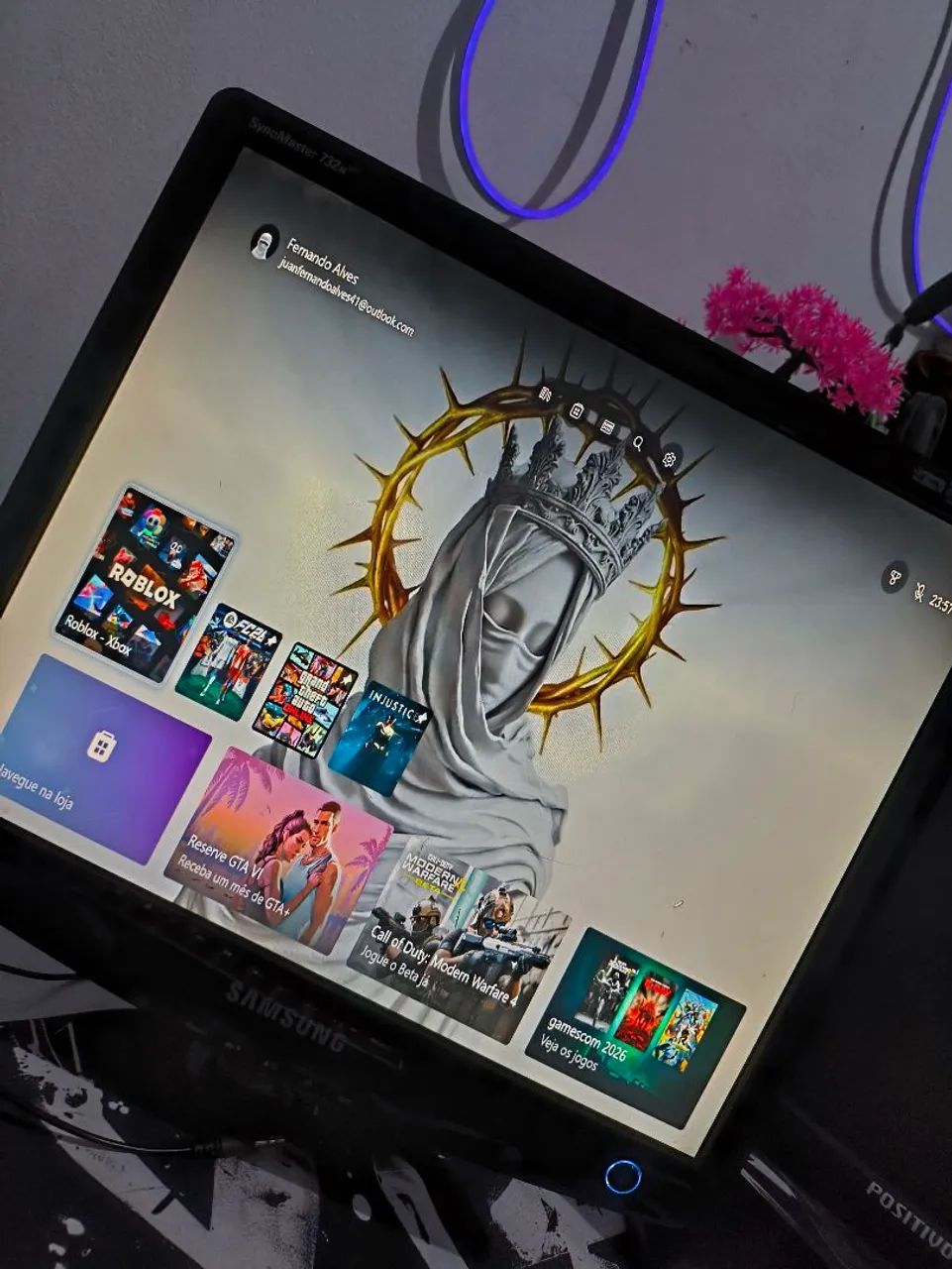 Monitor Samsung 17 polegadas 