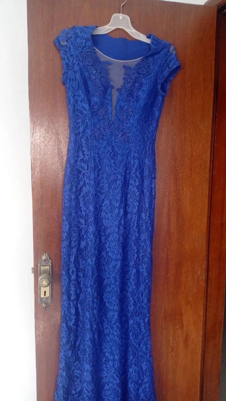 Vestido Azul Royal 