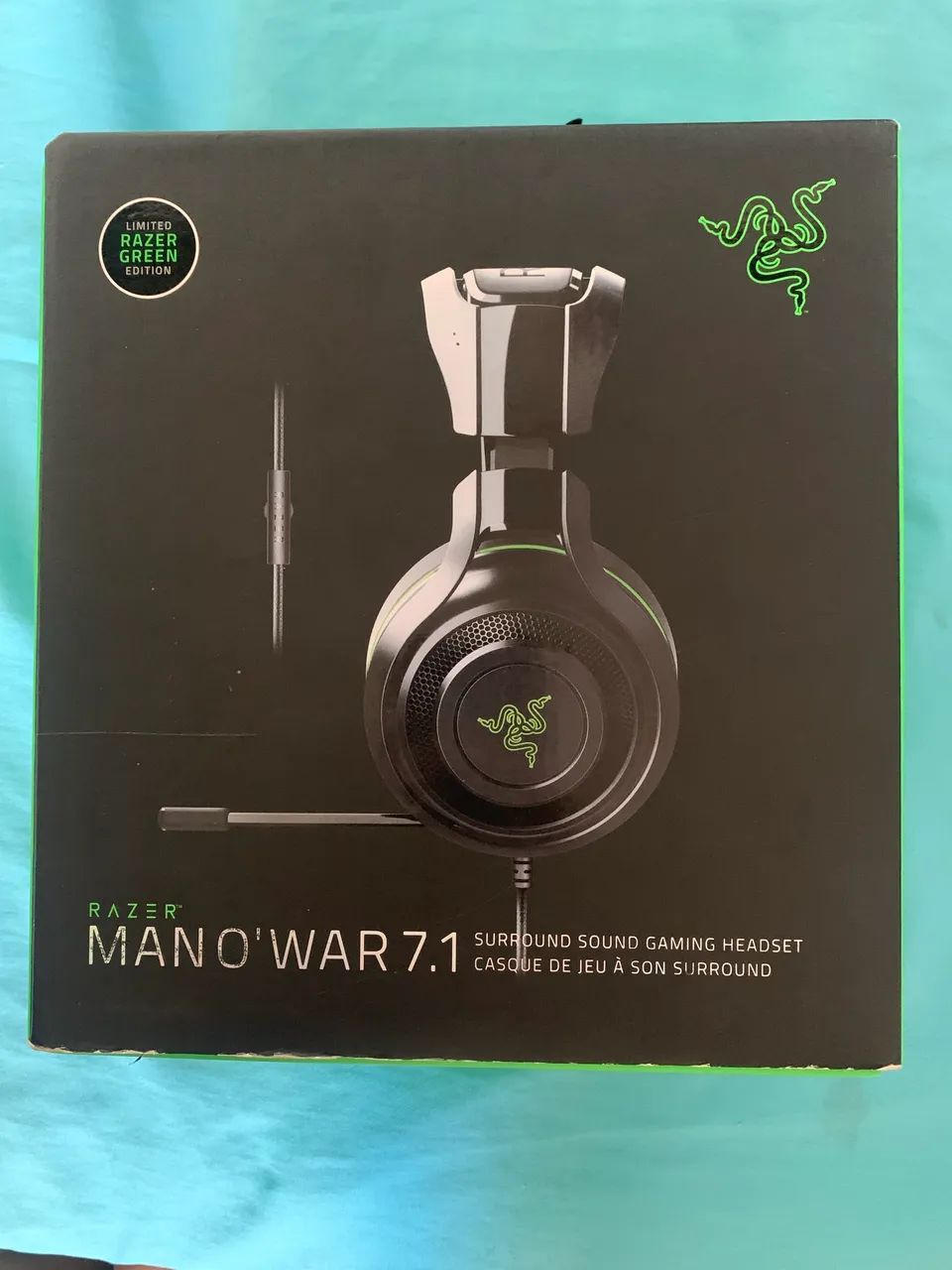 Headset Man?o War 7.1 Razer 