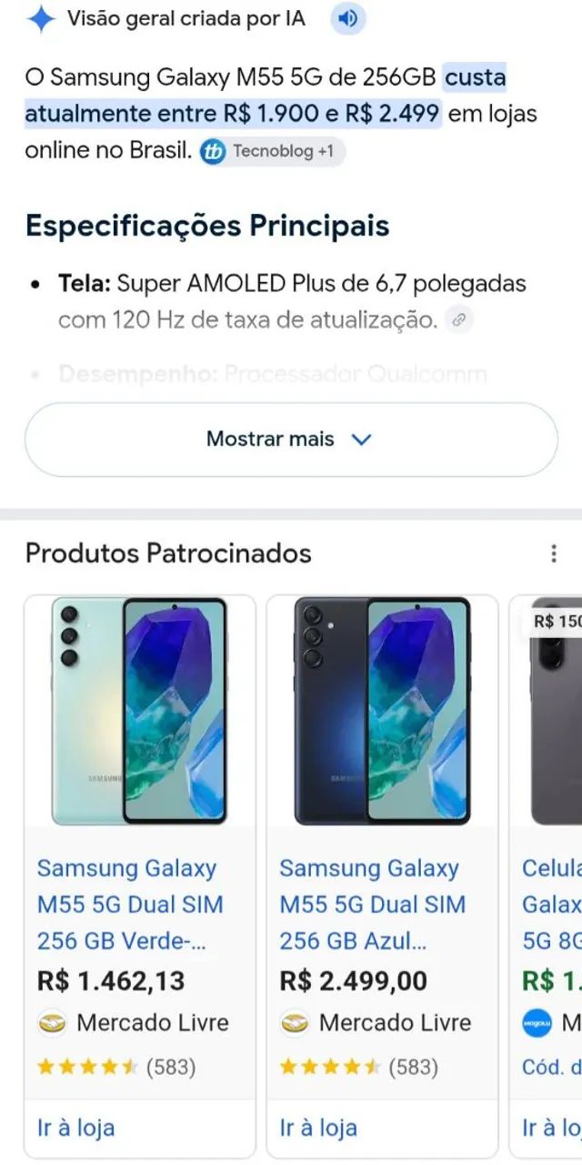 Samsung M55 5G - Foto 4