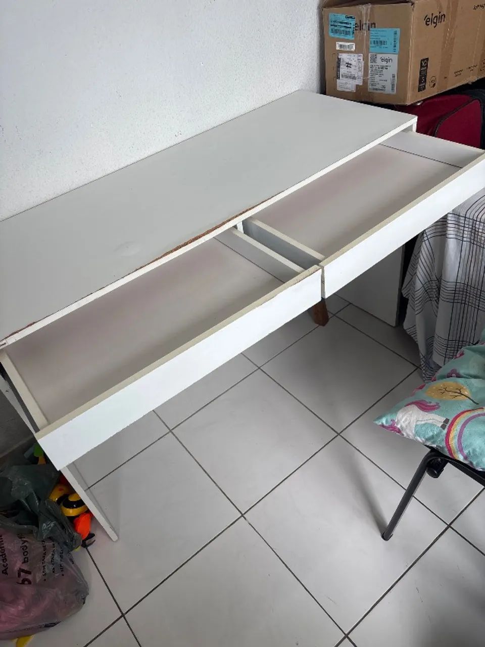 Escrivaninha com duas gavetas - Foto 2