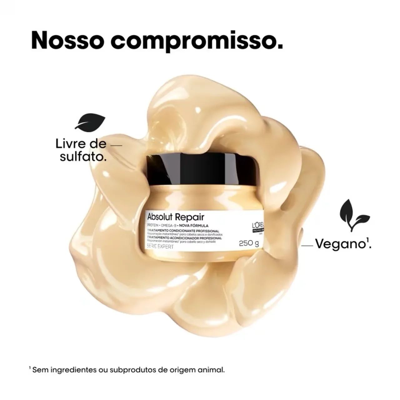 L?oreal kit absolut repair shampoo + mascara  - Foto 4