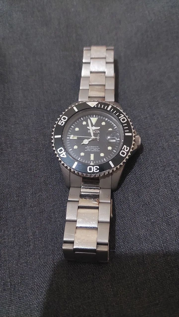 Relógio invicta pro driver 0420 TODO EM TITANIUM  - Foto 5