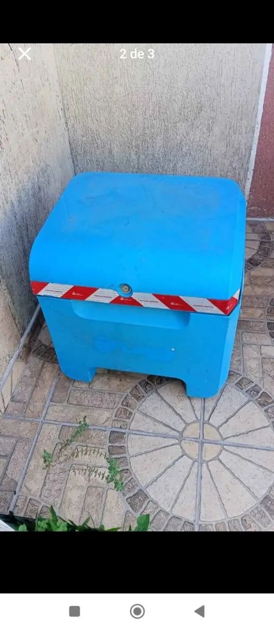 Caixa para moto tamanho grande - Foto 2