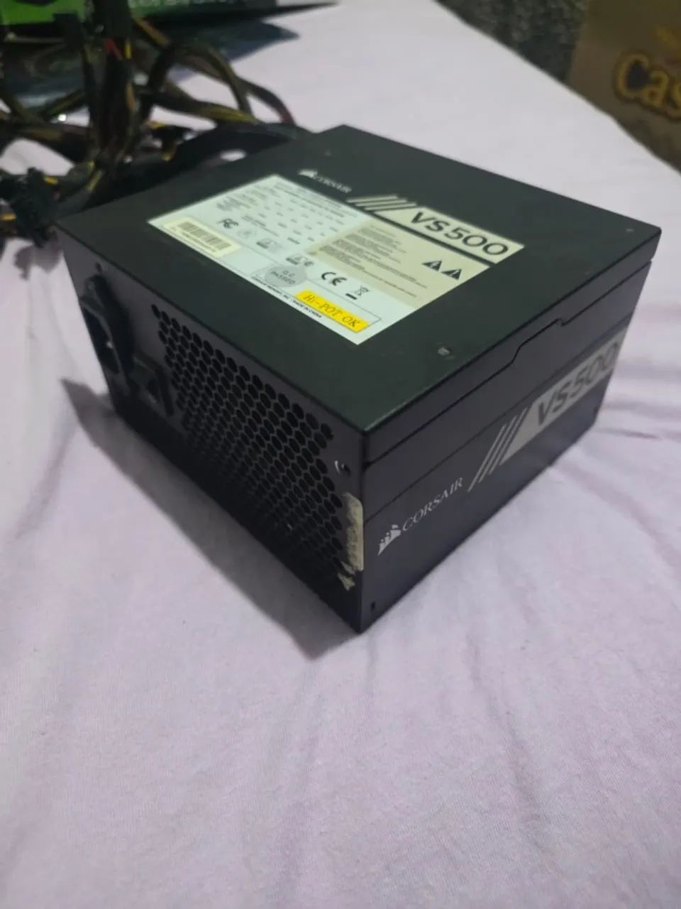 Fonte 500W Corsair VS500 Usada - Foto 4