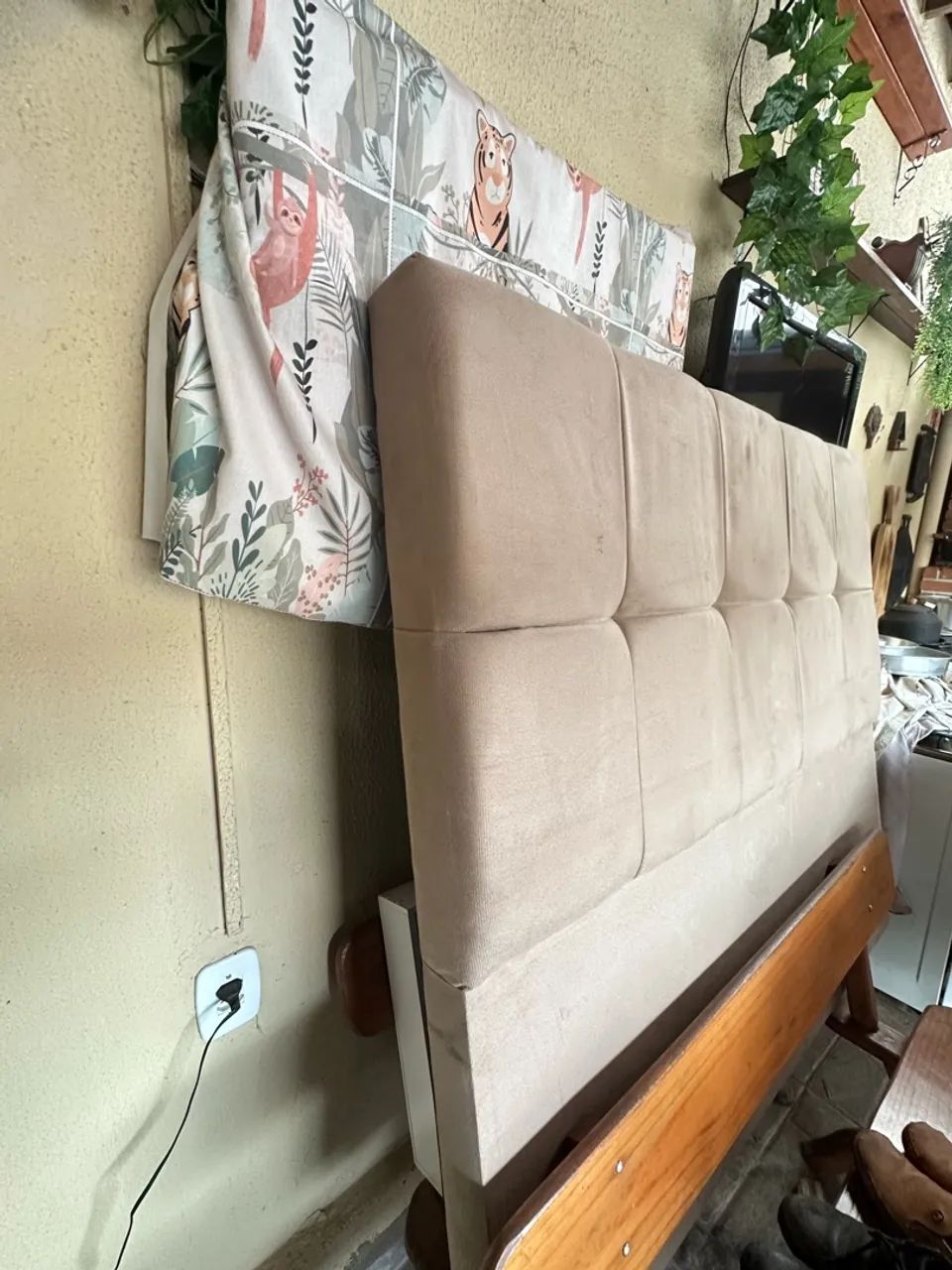 CABECEIRA DE CAMA CASAL ORTOBOM - R$ 250 - Foto 3