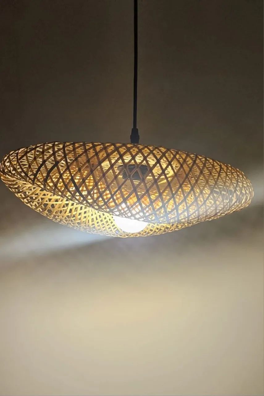 Pendente bambu curvo  - Foto 4