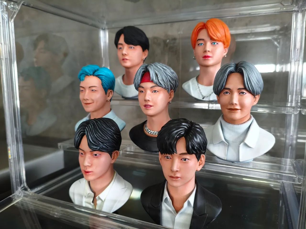BTS - Coleção de bustos dos integrantes do BTS - Foto 3