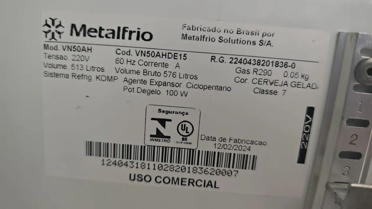 Freezer Vertical Metalfrio  - Foto 5