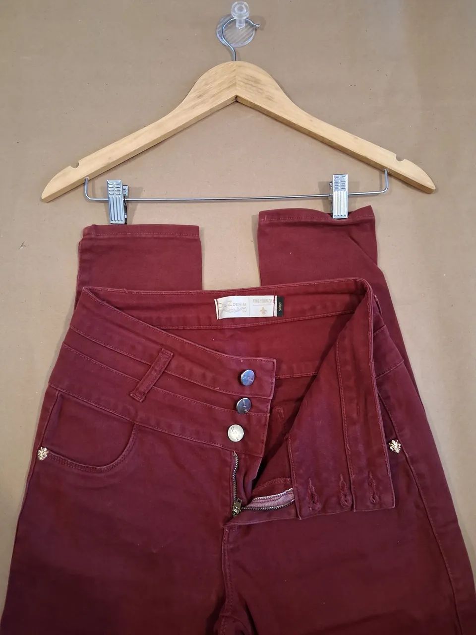 Calça Marsala 38 - Foto 2