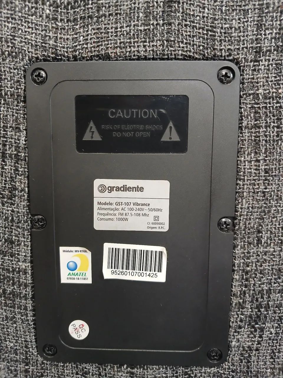 Torre de Som Gradiente Vibrance GST-107 1000W - Foto 2