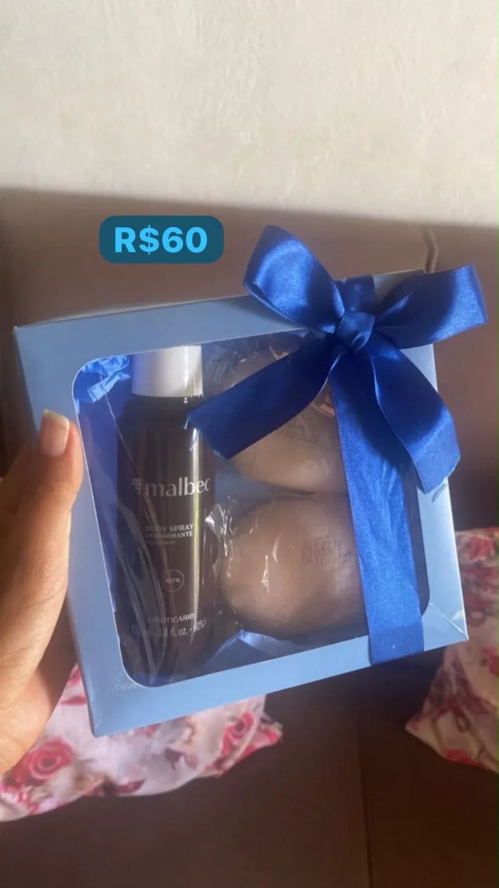 Kit malbec e sabonete cuide-se bem 