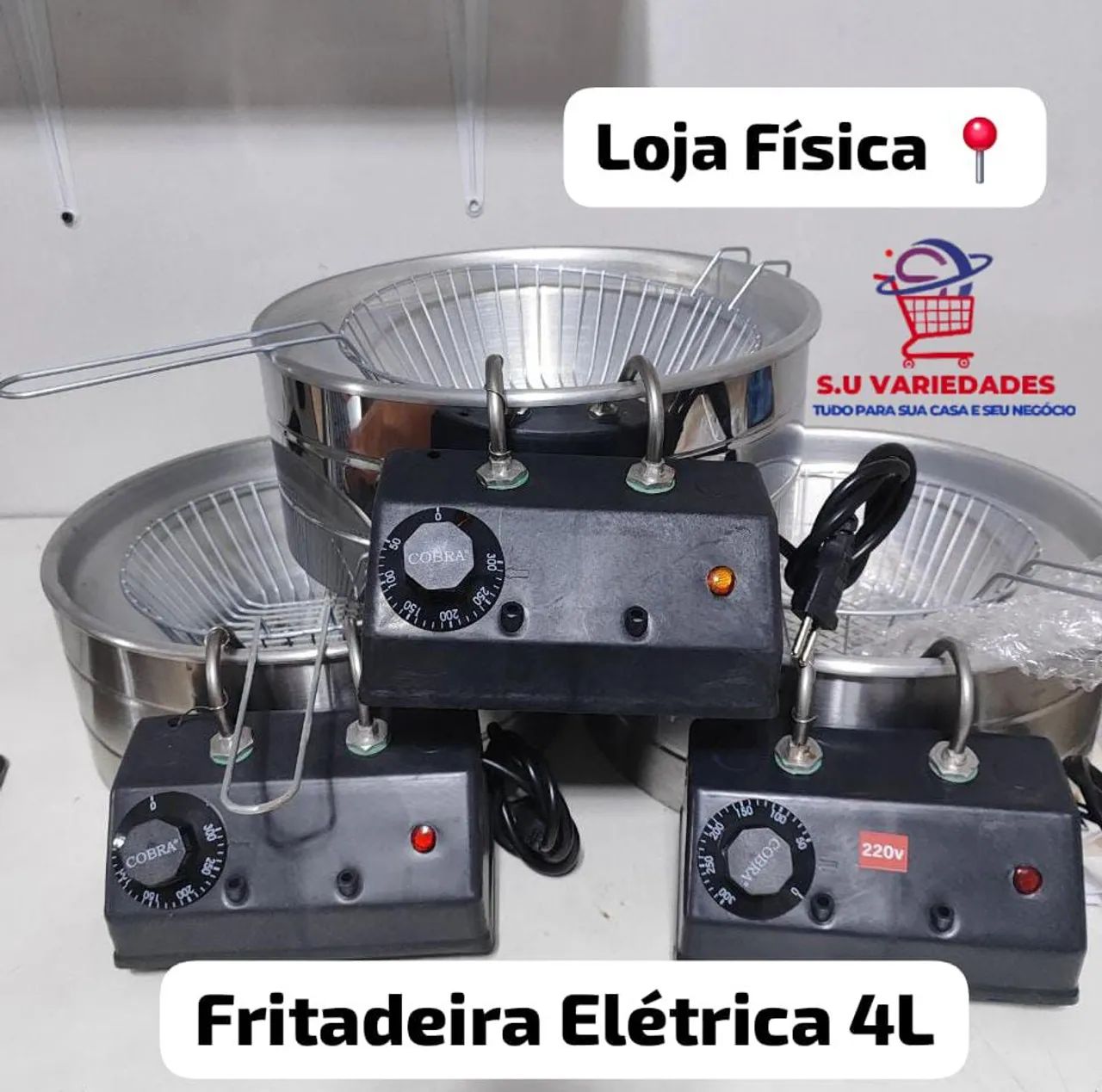 Fritadeira Elétrica 4Litros Disponível Lacrada