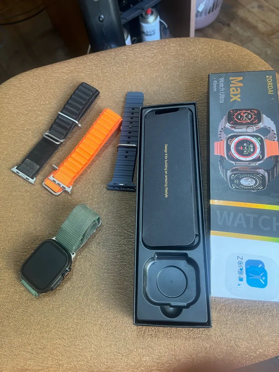 Relogio smartwatch com defeito 4 pulseiras - Foto 2