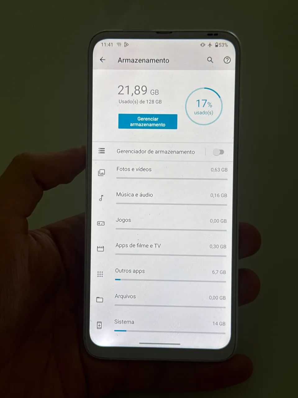Motorola One Fusion+  (aceito proposta ou troca) - Foto 4