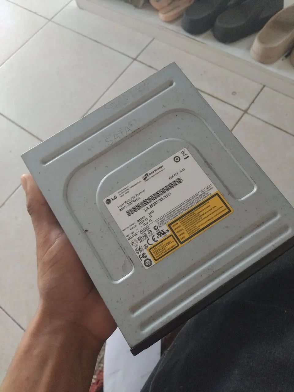 gravador/leitor de DVD