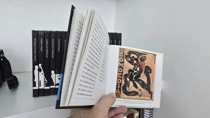 Coleção Completa Mestres da Música Clássica - 18 Livros + CDs (Impecável) - Foto 4