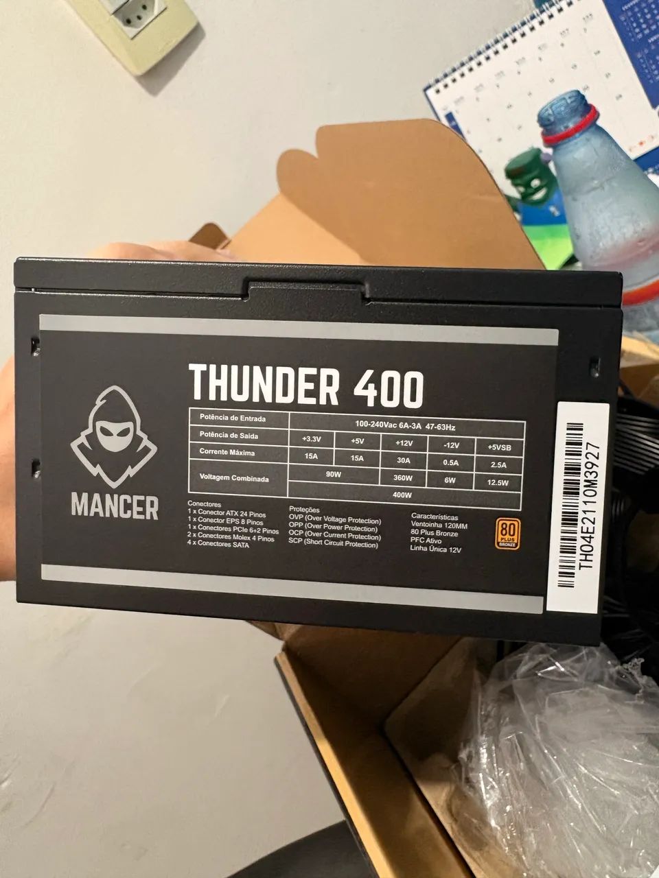 Fonte 400w Mancer 