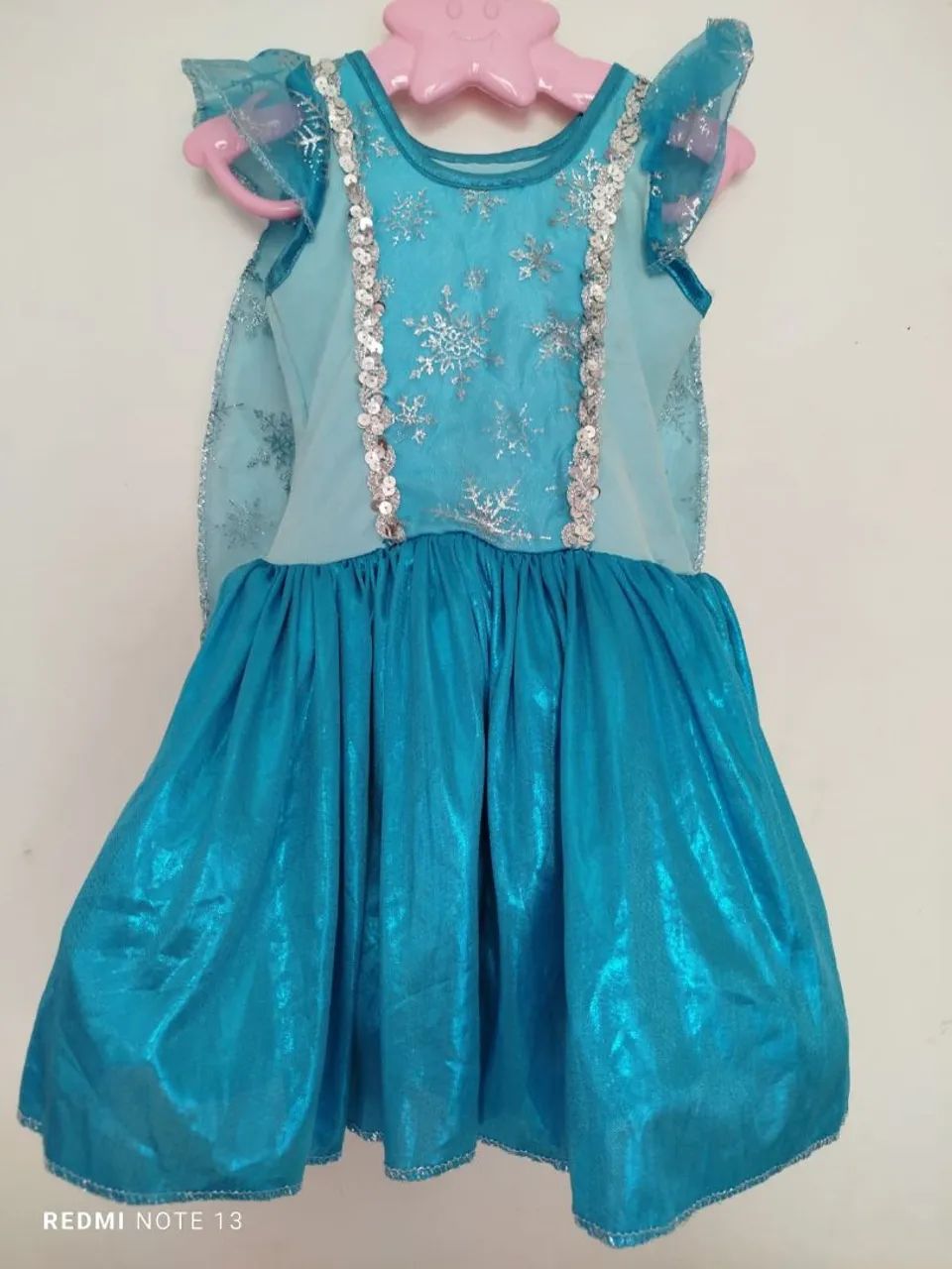 Fantasia Elsa veste 2/3 anos 