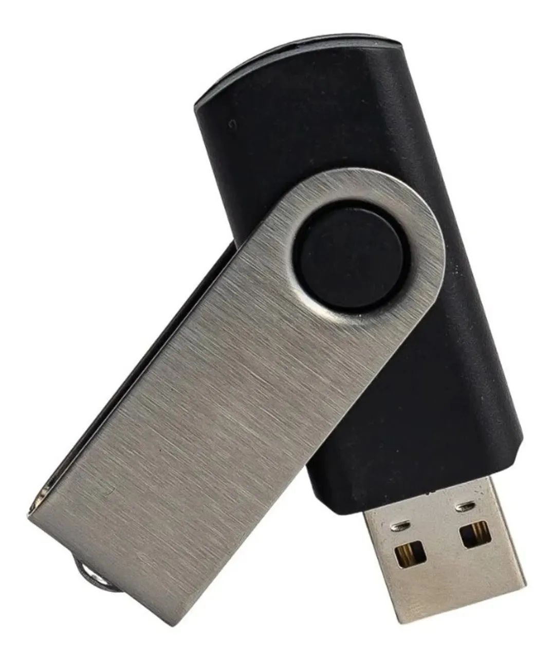 Pen Drive 8GB USB 2.0 Twist preto PD587 Multi- Pendrive  Loja Coimbra Computadores Entrega - Foto 3