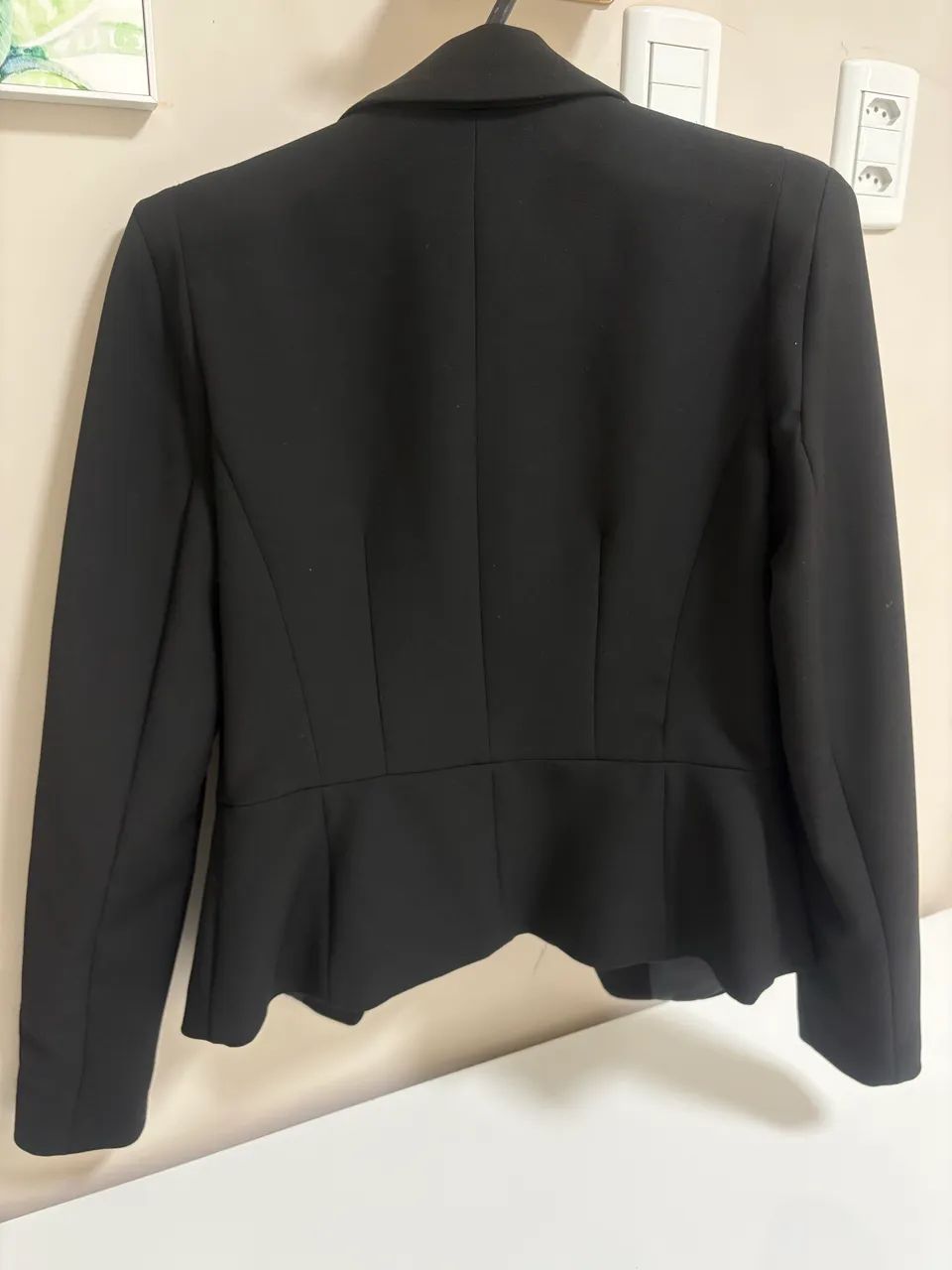 Blazer ZARA Trafaluc tam M cor preta  - Foto 4