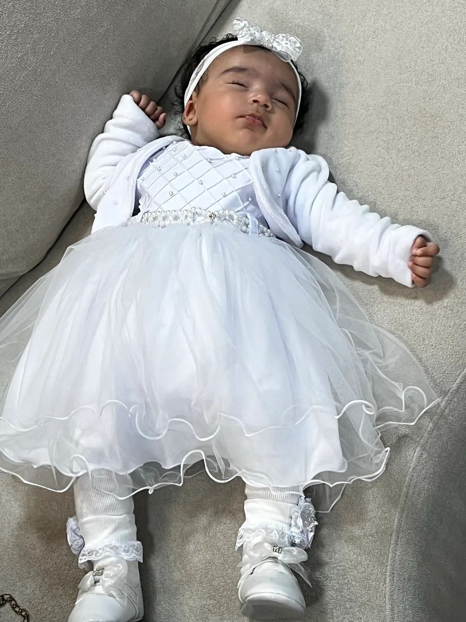 Vestido de batizado 