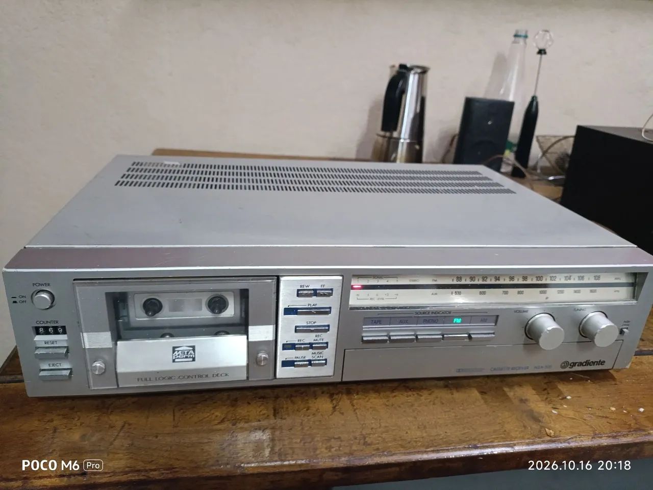 RECEIVER GRADIENTE NSA500 *** FUNCIONANDO TOP - Foto 2