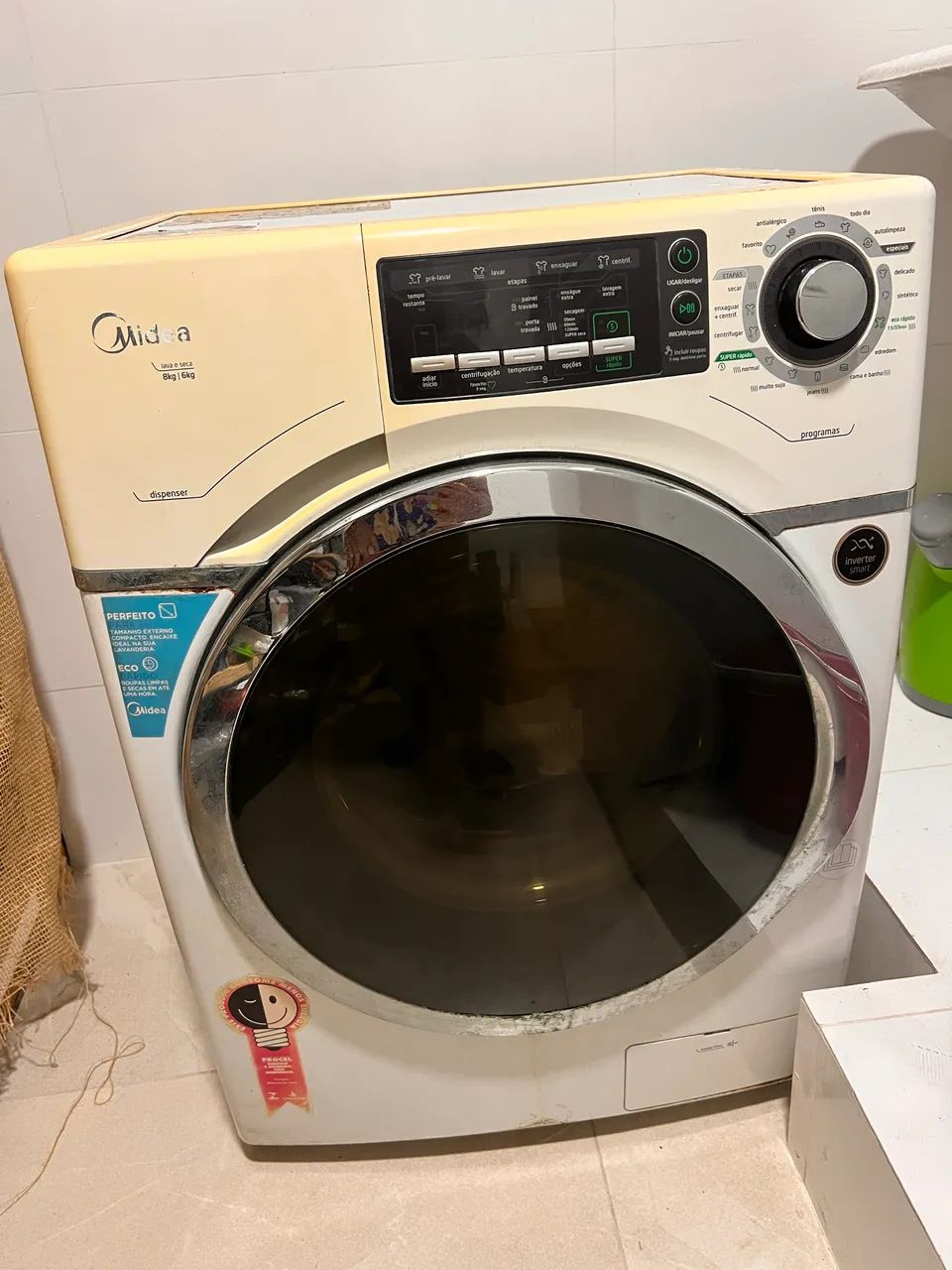 Maquina lava e seca