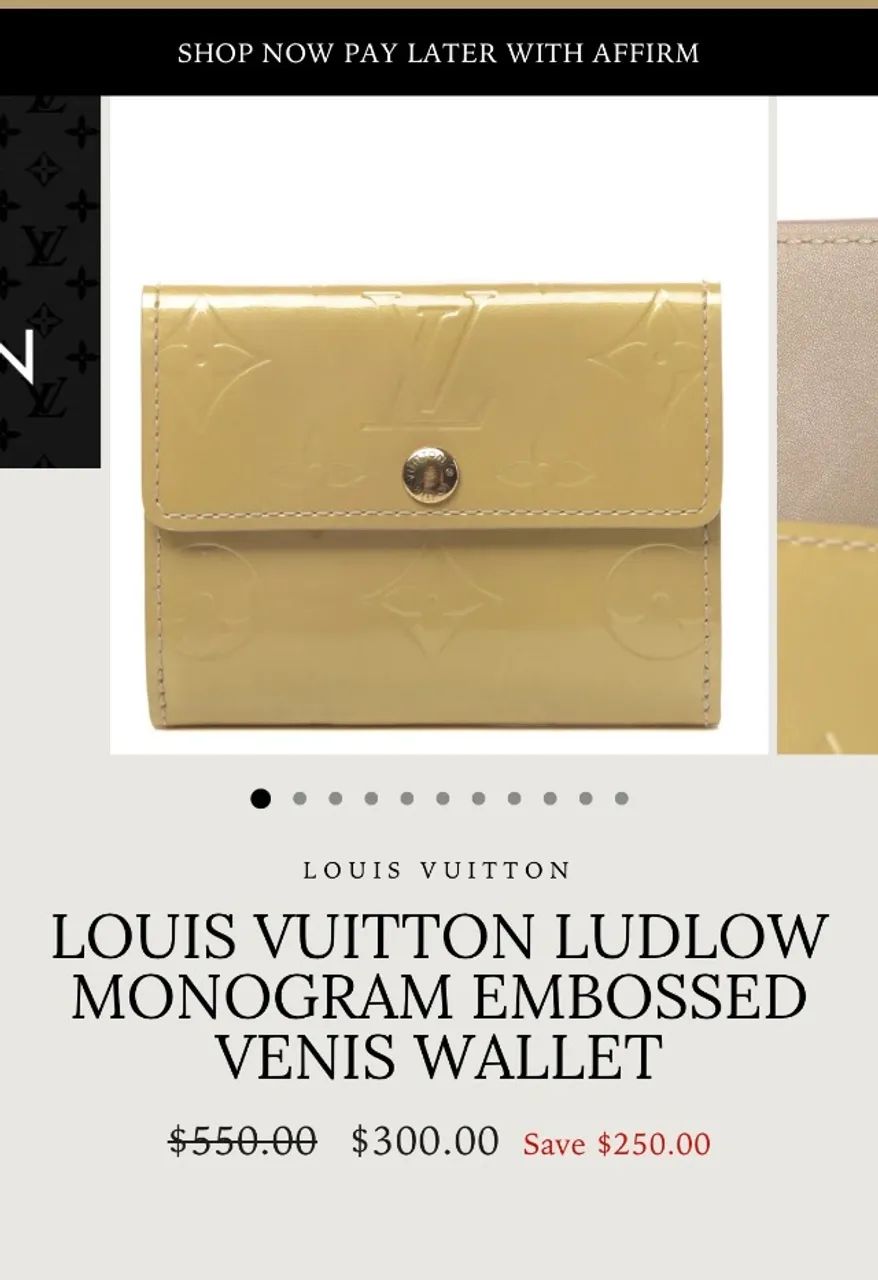 Carteira verniz louis vuitton  - Foto 2
