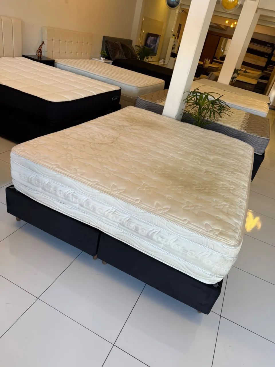 Cama Box Casal MAXFLEX USADO - ENTREGO  - Foto 2