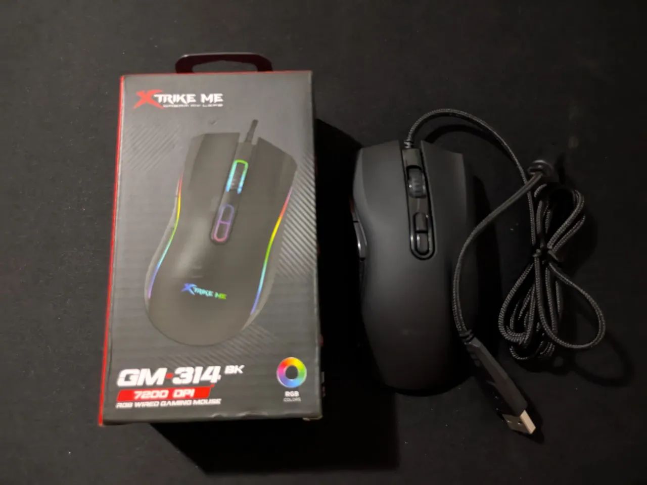 MOUSE GAMER LED RGB