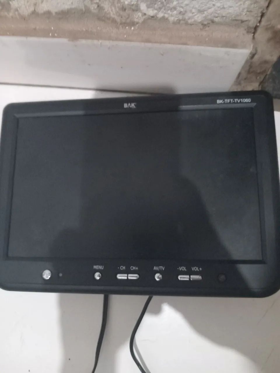 monitor LCD colorido veicular de 7 polegadas