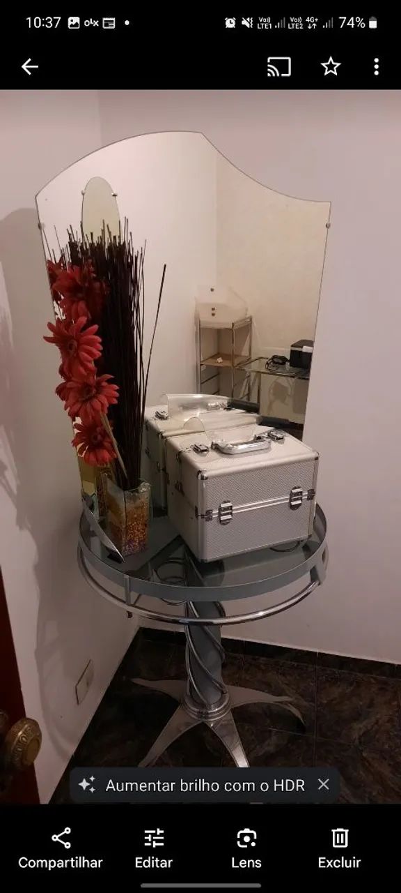 Penteadeira em vidro  - Foto 3