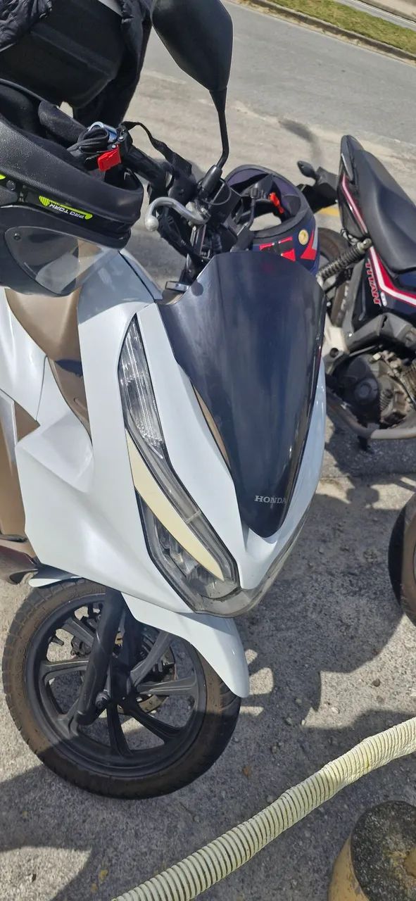 Pcx dlx branca com marrom 2019 - Foto 2