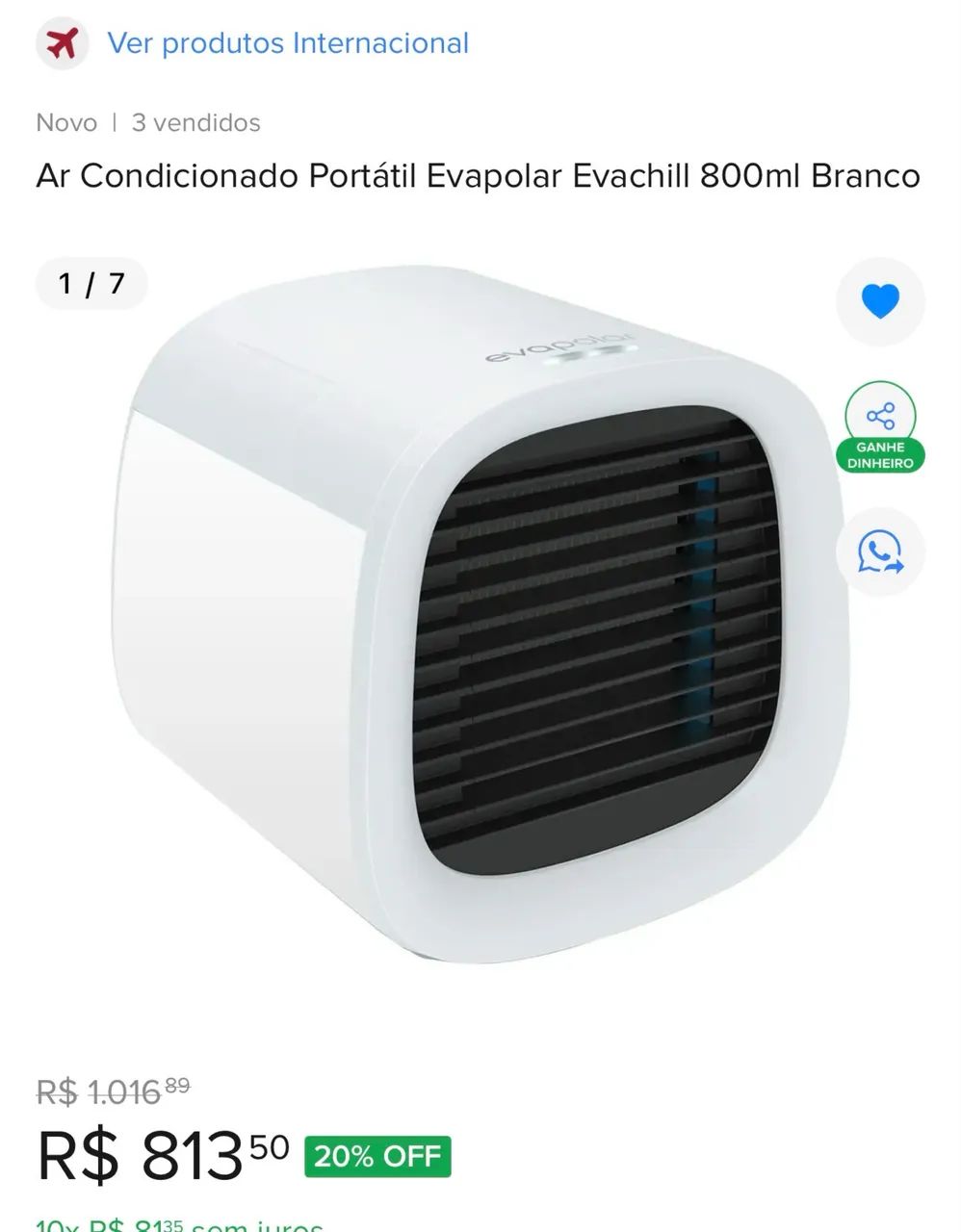 ar condicionado portátil evapolar  - Foto 4