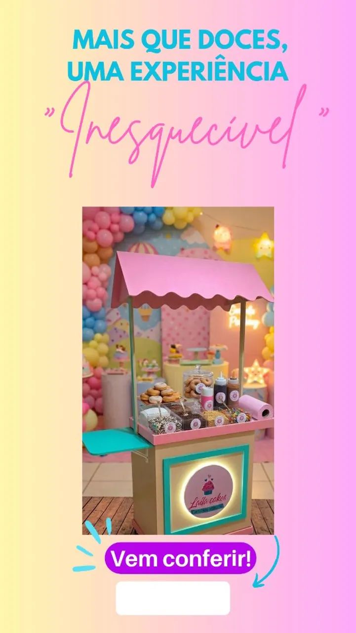 Estação de Cake donuts e brigadeiro em seu evento. - Foto 5