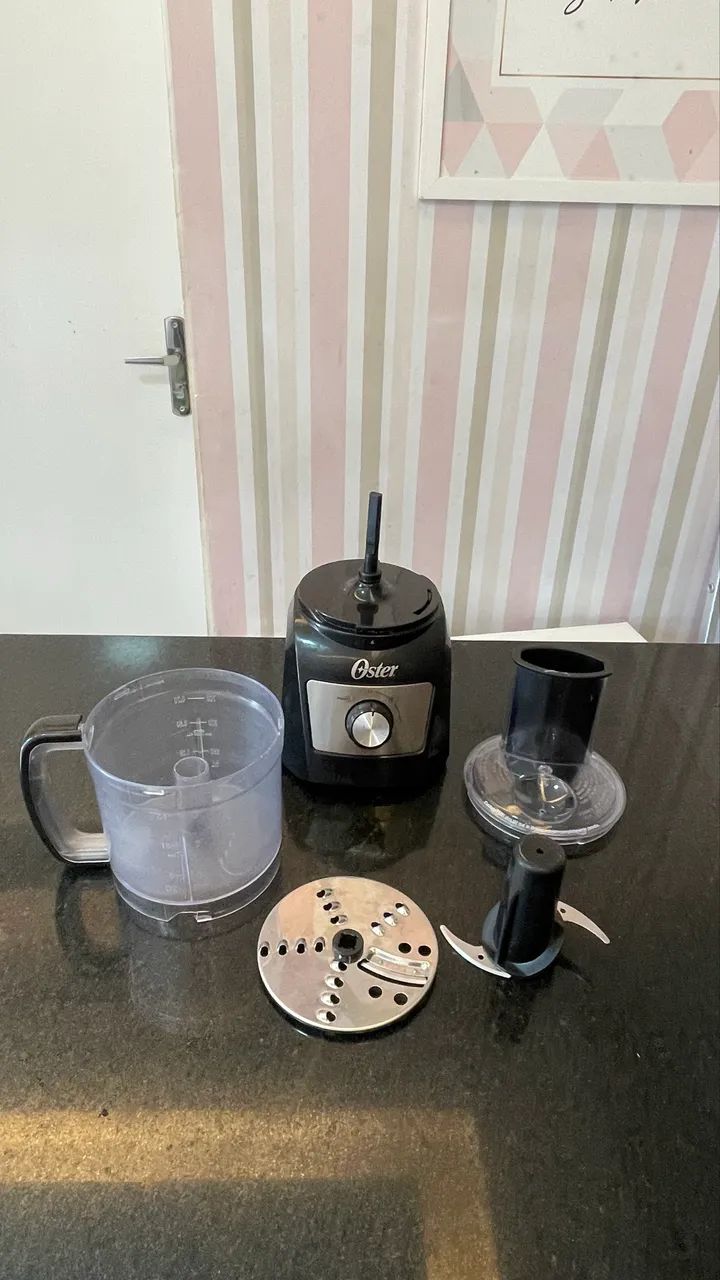 Processador de Alimentos Oster 3 em 1 OMPR670 300W - Funcionando Perfeitamente - Foto 2