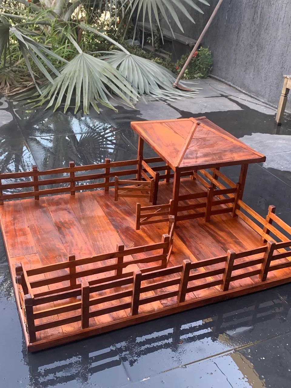 Curral de madeira para criança! - Foto 5