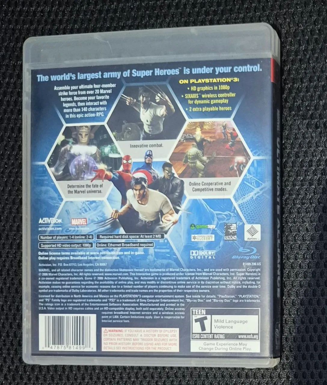 Marvel Ultimate  Alliance - PS3 - Foto 2