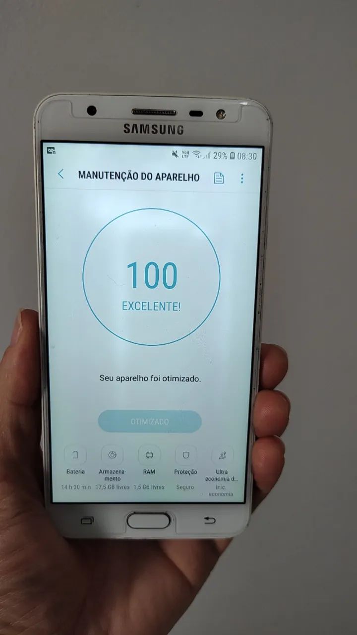 Vendo celular J7 Prime semi-novo. - Foto 4