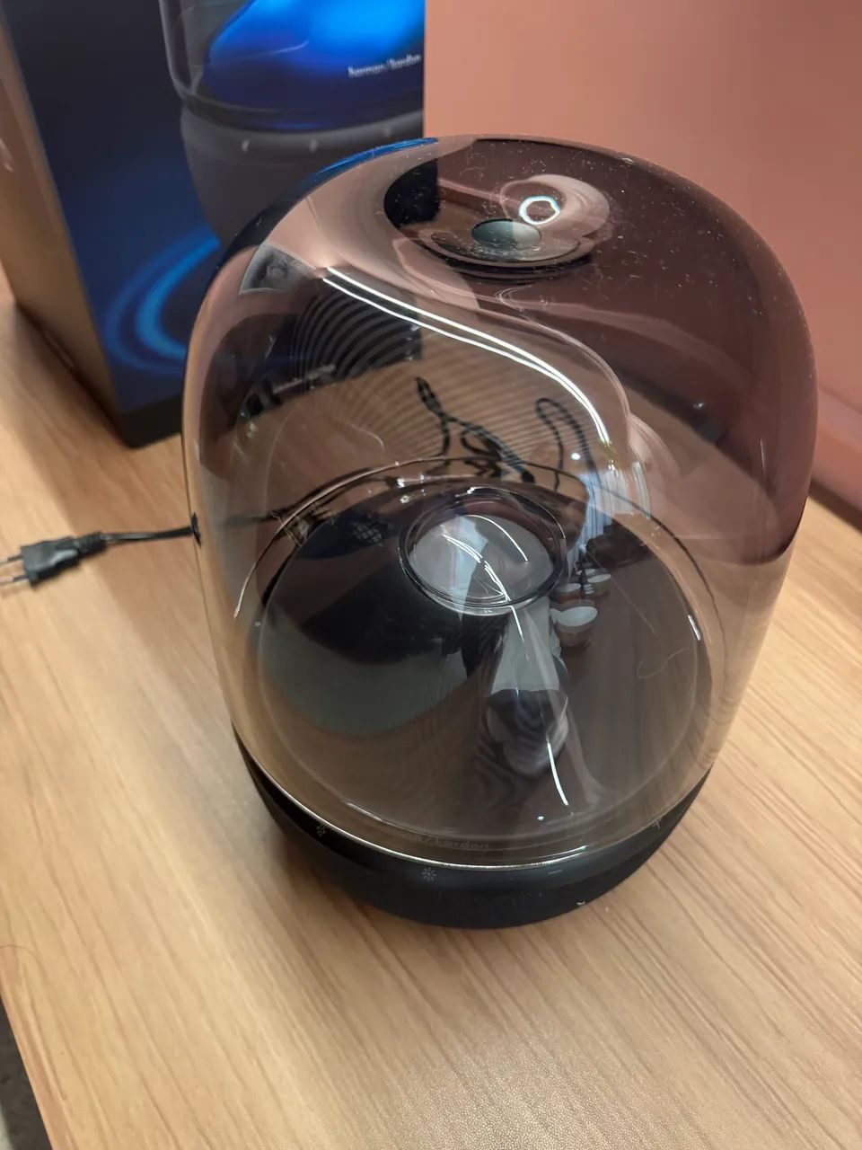 Caixa de Som Bluetooth Harman Kardon Aura Studio 5 com 160W Preta - Foto 5