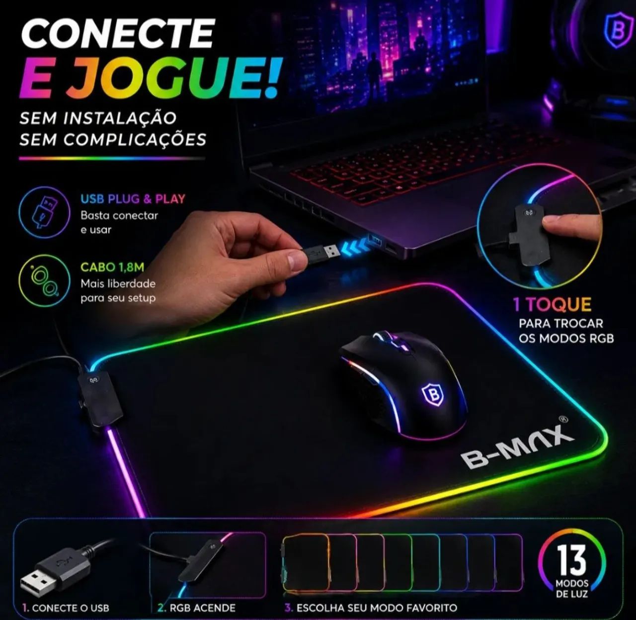 Mouse Pad Gamer  - Foto 2