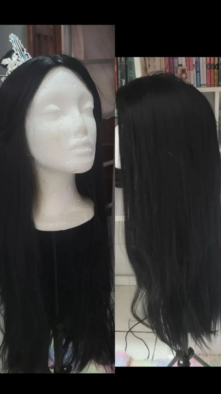 Peruca/Wig preta - Foto 2