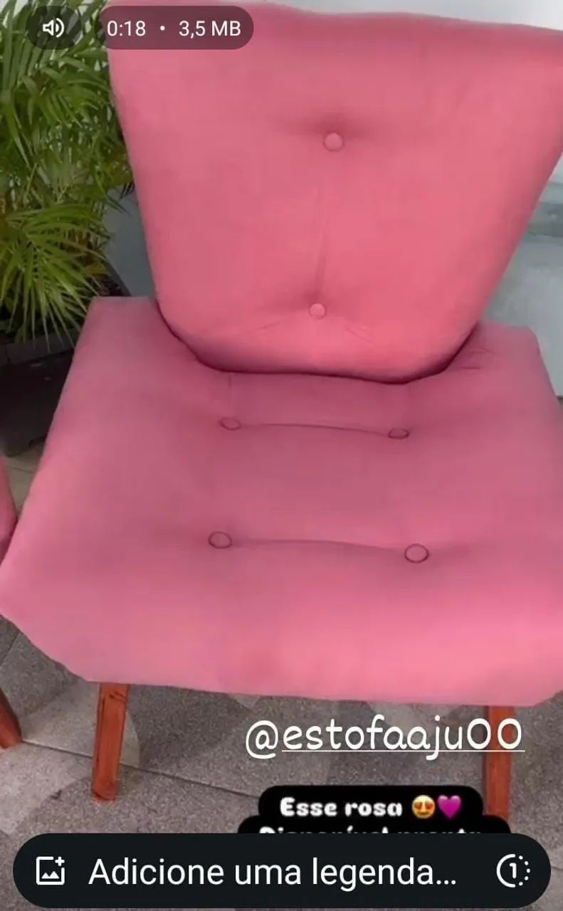 Poltronas em veludo  - Foto 5