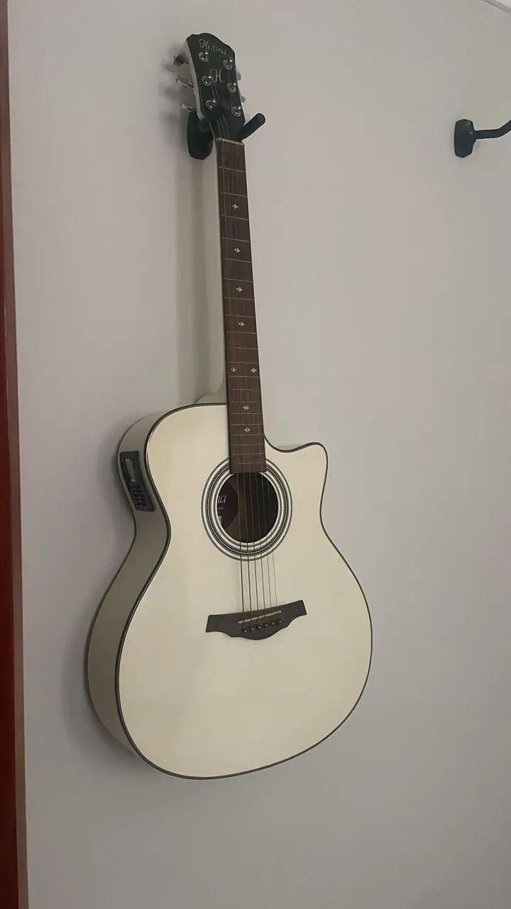 Violão Hofma elétrico acústico