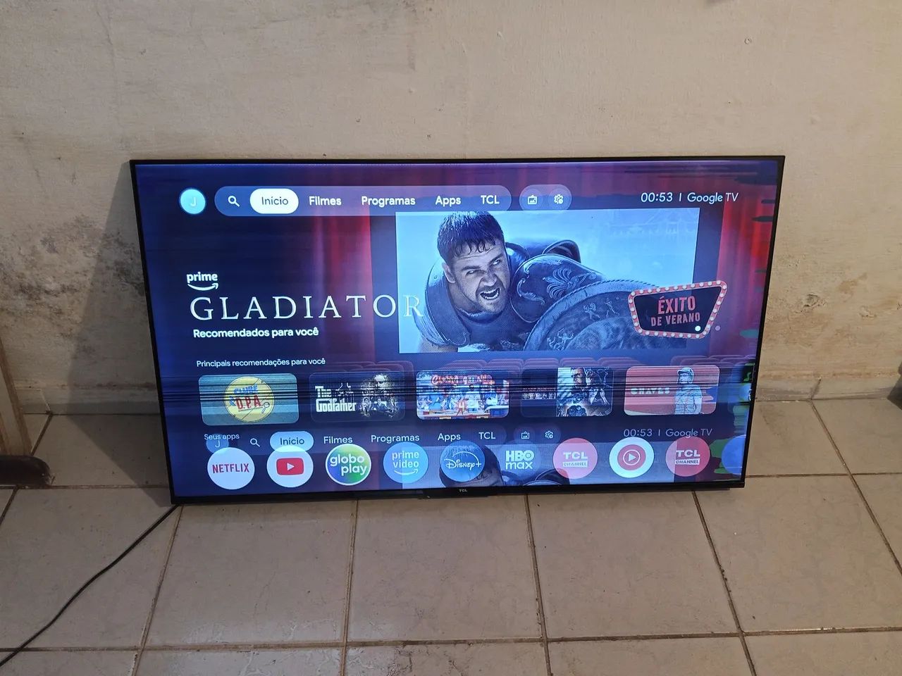 Tv Semp TCL 50 polegadas com avaria  - Foto 2