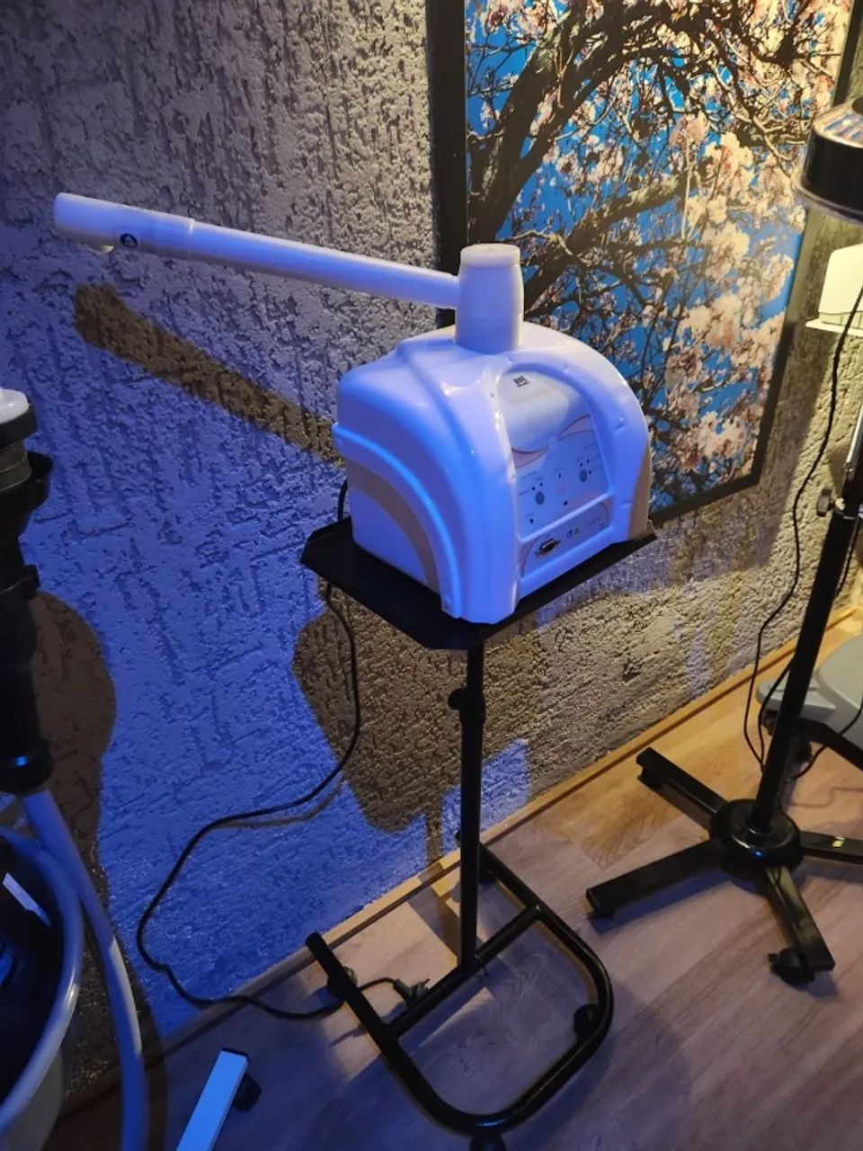 Aparelho Dermosteam - Aparelho de Vapor de Ozonio - IBRAMED- Pouco Uso ! - Foto 5